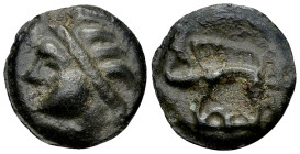 Remi AE Cast potin unit, 1st century BC