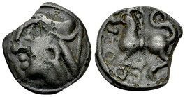 Sequani AE Cast potin unit, c. 60-50 BC