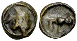 Turones AE Cast potin unit, c. 1st century BC