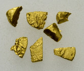 Boii, Lot of 7 'Hackgold' fragments