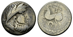 Eastern Europe AR Drachm, 'Kugelwange' type