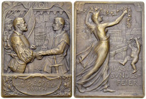Basel, AE Plakette 1901, von Hans Frei