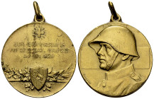 Bern, Vergoldete AE Medaille 1929, Bat. Tag 28
