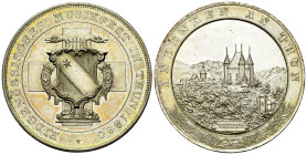 Thun, Versilberte AE Medaille 1890, Musikfest