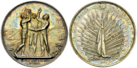 Langenthal, AR Medaille 1822, Offiziersgesellschaft