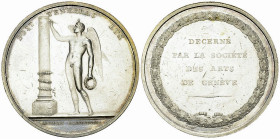 Genf, AR Medaille o.J., Société des arts
