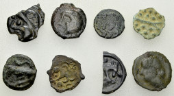 Celtic, Lot of 8 AE coins