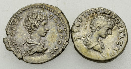 Roman Empire, Lot of 2 AR denarii
