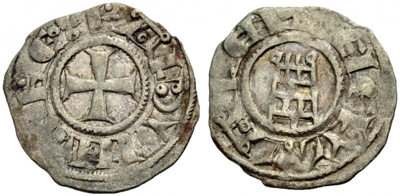 KINGDOM OF JERUSALEM. BALDWIN III 1143-1163. Denier. Cross, +BALDVINVS REX Rv. T...