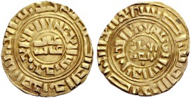 CRUSADER IMITATIONS OF ARABIC COINS. KINGDOM OF JERUSALEM. Imitative Gold Coinage with the Fineness of 2/3, Mint: Accon. Imitation of a Fatimid dinar ...