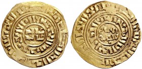 CRUSADER IMITATIONS OF ARABIC COINS. KINGDOM OF JERUSALEM. Imitative Gold Coinage with the Fineness of 2/3, Mint: Accon. Imitation of a Fatimid dinar ...