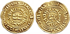 CRUSADER IMITATIONS OF ARABIC COINS. KINGDOM OF JERUSALEM. Imitative Gold Coinage with the Fineness of 2/3, Mint: Accon. Imitation of a Fatimid dinar....
