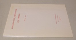 BECKENBAUER, E. Gigliati der Johanniter auf Rhodos von 1355-1421. Sonderdruck (offprint) aus Auktionskatalog 3, Gitta Kastner, München. 21 p., Nos. 10...