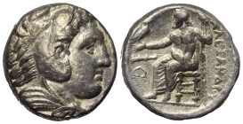 Königreich Makedonien. Alexander III. der Große (336 - 323 v. Chr.).

 Tetradrachme (Silber). Ca. 336 - 323 v. Chr. 'Amphipolis'.
Vs: Kopf des juge...