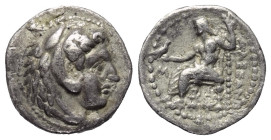 Königreich Makedonien. Alexander III. der Große (336 - 323 v. Chr.).

 Hemidrachme (Silber). Ca. 325 - 323 v. Chr. Babylon.
Vs: Kopf des jugendlich...