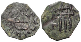 Toros II. - Baron (1144 - 1168).

 Pogh (Kupfer).
Vs: Kreuz. Außen herum, auf Armenisch: 'Toros durch Gottes Gnade'.
Rs: Turm.

20 mm. 1,61 g. ...