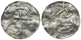 Medieval Coins - Poland
POLSKA / POLAND / POLEN / POLOGNE / POLSKO

Słowiańszczyzna Zachodnia? Pomorze. Naśladownictwo Denar (denarius)a OAP typu X...