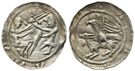 Medieval Coins - Poland
POLSKA / POLAND / POLEN / POLOGNE / POLSKO

Władysław II Wygnaniec. (1138-1146). Denar (denarius) - VERY NICE 
AW: Rycerz ...