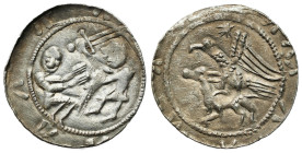Medieval Coins - Poland
POLSKA / POLAND / POLEN / POLOGNE / POLSKO

Władysław II Wygnaniec. (1138-1146). Denar (denarius) - GWIAZDA 
AW: Rycerz z ...