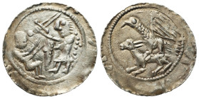 Medieval Coins - Poland
POLSKA / POLAND / POLEN / POLOGNE / POLSKO

Władysław II Wygnaniec. (1138-1146). Denar (denarius) - PUNKTY ZA RYCERZEM 
AW...