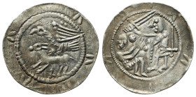 Medieval Coins - Poland
POLSKA / POLAND / POLEN / POLOGNE / POLSKO

Władysław II Wygnaniec. (1138-1146). Denar (denarius) 
AW: Rycerz z mieczem na...