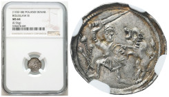 Medieval Coins - Poland
POLSKA / POLAND / POLEN / POLOGNE / POLSKO

Władysław II Wygnaniec (1138-1146). Denar (denarius) - Walka z lwem NGC MS64 (2...