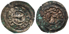 Medieval Coins - Poland
POLSKA / POLAND / POLEN / POLOGNE / POLSKO

Leszek Biały (1202-1227). Brakteat (bracteate) - Lew - VERY RARE 
AW: Lew kroc...
