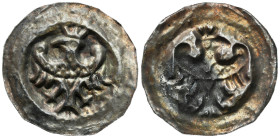 Medieval Coins - Poland
POLSKA / POLAND / POLEN / POLOGNE / POLSKO

Dolny Śląsk, Brakteat (bracteate), II poł XIII wieku – Orzeł w koronie – VERY R...