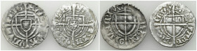 Teutonic Order
POLSKA / POLAND / POLEN / POLOGNE / POLSKO

Teutonic Order. Paul I Bellitzer (14221441). Szelag / Schilling, group of 2 coins 

Je...