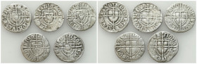 Teutonic Order
POLSKA / POLAND / POLEN / POLOGNE / POLSKO

Teutonic Order. Paul I Bellitzer (14221441). Schilling, group of 4 coins 

Zestaw 4 sz...