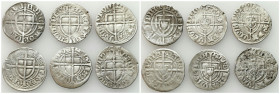 Teutonic Order
POLSKA / POLAND / POLEN / POLOGNE / POLSKO

Teutonic Order. Paul I Bellitzer (14221441). Schilling, group of 6 coins 

Zestaw 6 sz...