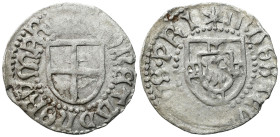 Teutonic Order
POLSKA / POLAND / POLEN / POLOGNE / POLSKO

Teutonic Order, Ludwig von Erlichshausen (14491467). Szelag / Schilling, Knigsberg 
AW:...