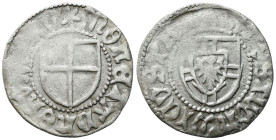 Teutonic Order
POLSKA / POLAND / POLEN / POLOGNE / POLSKO

Teutonic Order, Ludwig von Erlichshausen (14491467). Szelag / Schilling, Knigsberg 
AW:...