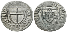 Teutonic Order
POLSKA / POLAND / POLEN / POLOGNE / POLSKO

Teutonic Order. Henry VI Reuss von Plauen (14671470). Szelag / Schilling 
AW: Tarcza Wi...