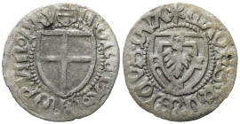 Teutonic Order
POLSKA / POLAND / POLEN / POLOGNE / POLSKO

Teutonic Order. Henryk Reffle von Richtenberg (14701477). Szelag / Schilling 
AW: Tarcz...