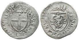 Teutonic Order
POLSKA / POLAND / POLEN / POLOGNE / POLSKO

Teutonic Order. Henryk Reffle von Richtenberg? (14701477). Szelag / Schilling 
AW: Tarc...