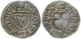Teutonic Order
POLSKA / POLAND / POLEN / POLOGNE / POLSKO

Teutonic Order. Marcin Truchsess von Wetzhausen (14771489), Szelag / Schilling - VERY NI...