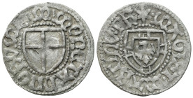Teutonic Order
POLSKA / POLAND / POLEN / POLOGNE / POLSKO

Teutonic Order. Marcin Truchsess von Wetzhausen (14771489). Szelag / Schilling 
AW: Tar...