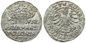 Sigismund I Old
POLSKA / POLAND / POLEN / POLOGNE / POLSKO

Zygmunt I Stary. Grosz (Groschen) 1527, Krakow / Cracow – VERY NICE 

Wariant z szero...