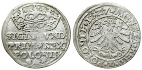 Sigismund I Old
POLSKA / POLAND / POLEN / POLOGNE / POLSKO

Zygmunt I Stary. Grosz (Groschen) 1527, Krakow / Cracow 

Herb Odrowąż między dużymi ...