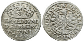 Sigismund I Old
POLSKA / POLAND / POLEN / POLOGNE / POLSKO

Zygmunt I Stary. Grosz (Groschen) 1529, Krakow / Cracow 

Herb Odrowąż między rozetka...