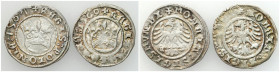 Sigismund I Old
POLSKA / POLAND / POLEN / POLOGNE / POLSKO

Zygmunt I Stary. Half Grosz (1/2 groschen) 1507 i 1509, Krakow / Cracow 

Kolorowa pa...