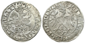 Sigismund I Old
POLSKA / POLAND / POLEN / POLOGNE / POLSKO

Zygmunt I Stary. Grosz (Groschen) 1536, Wilno / Vilnius - F pod pogonią - BEAUTIFUL 
A...