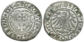 Sigismund I Old
POLSKA / POLAND / POLEN / POLOGNE / POLSKO

Zygmunt I Stary. Grosz (Groschen) 1534, Elbląg / Elbing 

Ładnie zachowane.

Detail...
