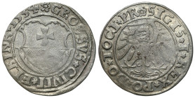 Sigismund I Old
POLSKA / POLAND / POLEN / POLOGNE / POLSKO

Zygmunt I Stary. Grosz (Groschen) 1534, Elbląg / Elbing 

Resztki połysku, niedobicie...