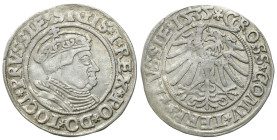 Sigismund I Old
POLSKA / POLAND / POLEN / POLOGNE / POLSKO

Zygmunt I Stary. Grosz (Groschen) 1535, Torun / Thorunesis 

Popiersie króla w czepcu...