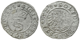 Sigismund I Old
POLSKA / POLAND / POLEN / POLOGNE / POLSKO

Zygmunt I Stary. Szelag / Schilling 1528, Torun / Thorunesis 

Lekko skorodowana powi...