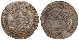 Stephan Batory 
POLSKA / POLAND / POLEN / POLOGNE / POLSKO

Stefan Batory. Grosz (Groschen) 1579, Gdansk / Danzig 

Drugi, a zarazem ostatni rocz...