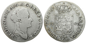 Stanislaus Augustus Poniatowski 
POLSKA / POLAND / POLEN / POLOGNE / POLSKO

Stanisław August Poniatowski. zloty (4 grosze) 1787 EB, Warszawa 
AW:...