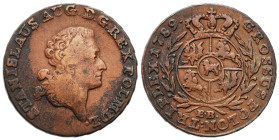 Stanislaus Augustus Poniatowski 
POLSKA / POLAND / POLEN / POLOGNE / POLSKO

Stanisław August Poniatowski. Trojak (3 grosze / groschen) 1789 EB, Wa...